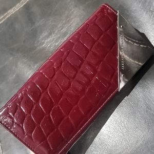 Alexander McQueen Burgendy Wallet